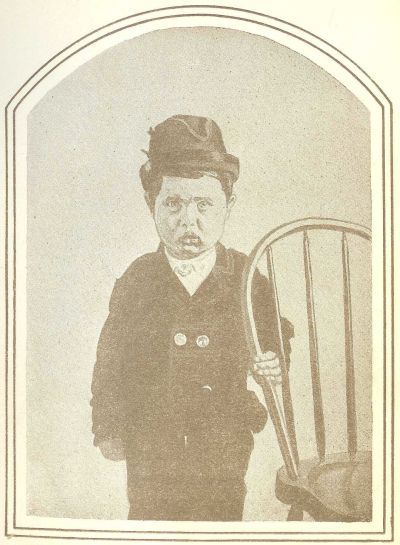 That's my little cousin, Johnnie Aiken, down t' Brimfield.