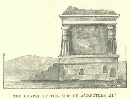 245.jpg the Chapel of The Apis Of AmekÔthes Iii. 