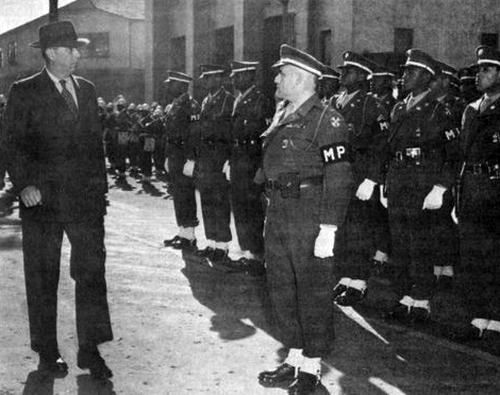 Secretary Royall Reviews Military Police