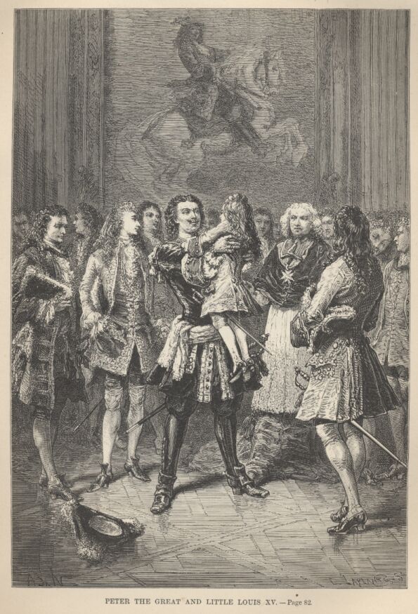 Peter the Great and Little Louis Xv&mdash;&mdash;82 