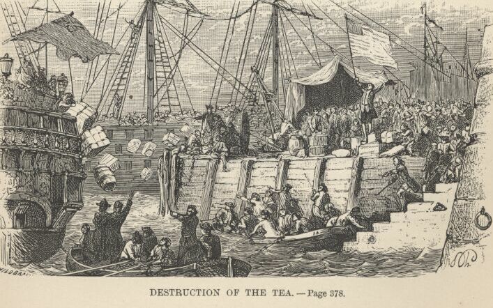 Destruction of the Tea&mdash;&mdash;378 