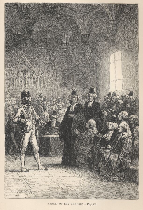 Arrest of the Members&mdash;&mdash;502 