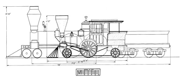 Figure 2.&mdash;Diagram comparing the Pioneer with the Columbia.