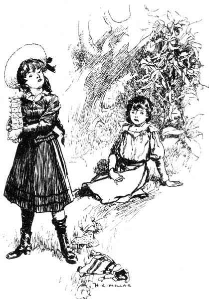 'The little girl had slapped Fina and taken the pagoda
away.'&mdash;Page 214.