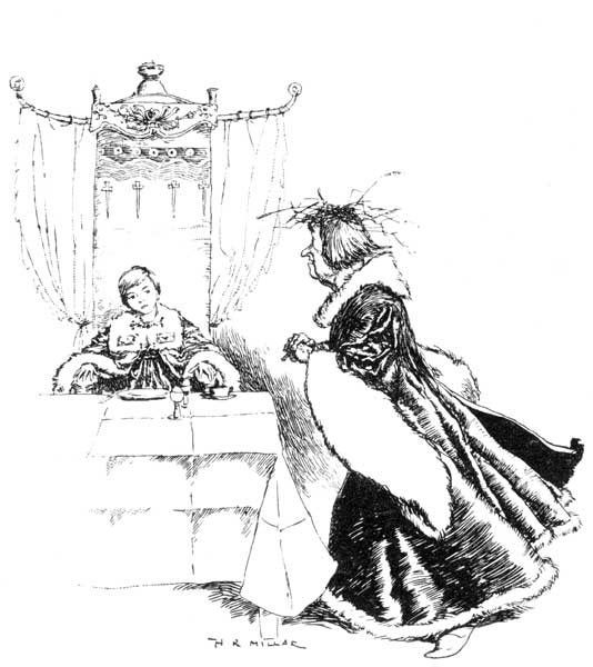 '"Excuse my hair, Sire," he said.'&mdash;Page 256.