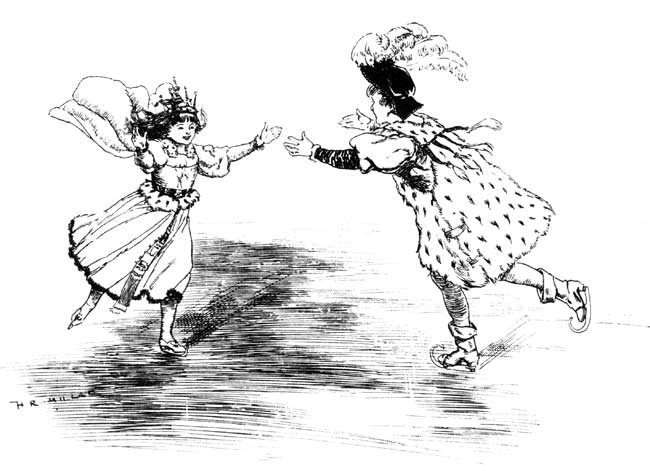 'The two skated into each other's arms.'&mdash;Page 271.