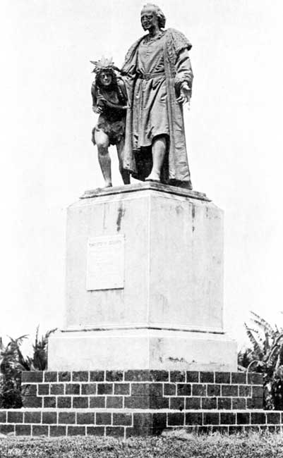 STATUE OF COLUMBUS IN THE CITY OF COLON, DEPARTMENT OF
PANAMA, COLOMBIA.
