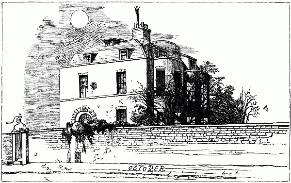 No. 1, Devonshire Terrace, Regent's Park.&mdash;Dickens's Residence 1839-50.