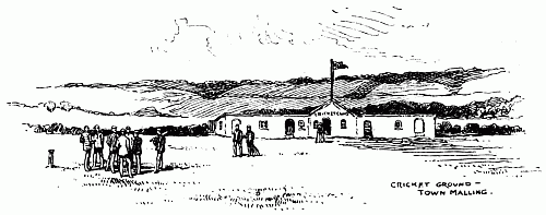 CRICKET GROUND&mdash;TOWN MALLING.