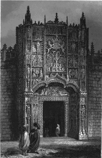 FA�ADE OF SAN GREGORIO, VALLADOLID.