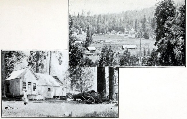 1. Summit of Pass between Raymond and Wawona, entering
Yosemite Valley. 2. Miami Lodge, on way to Yosemite.