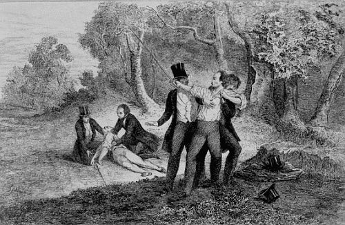 He exhibited such ferocious joy.
Original Etching by Mercier.