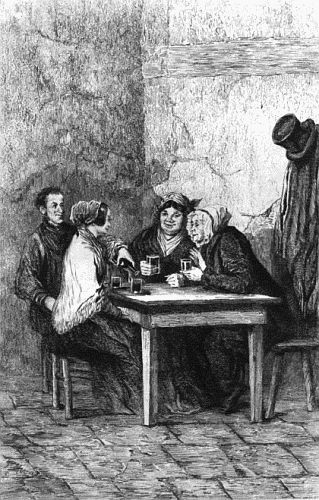 "They Took Her to Their Guilty Haunts"
Original Etching by Mercier