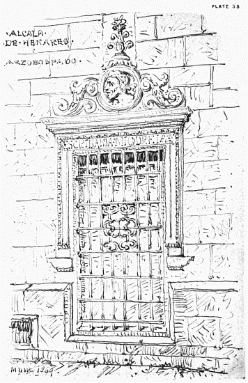 PLATE 33
ALCALA DE HENARES
ARZOBISPADO
MDW 1869