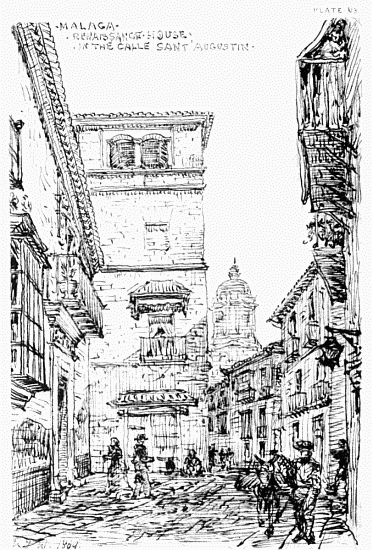 PLATE 63
MALAGA
RENAISSANCE HOUSE IN THE CALLE SANT' AUGUSTIN
MDW 1869