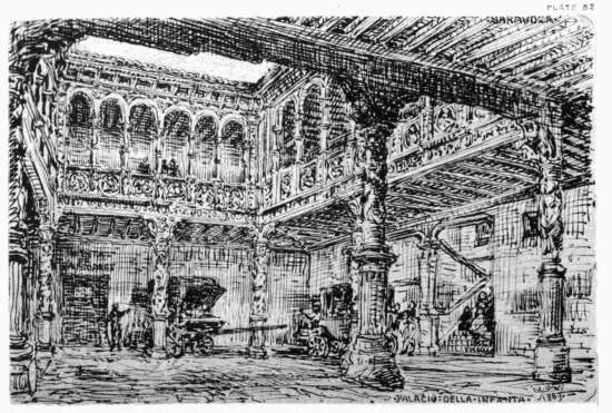 PLATE 82
SARAGOSSA
PALACIO DELLA INFANTA
MDW 1869