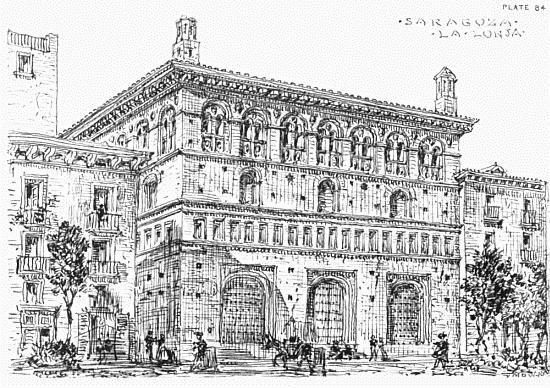 PLATE 84
SARAGOZA
LA LONJA
MDW 1869