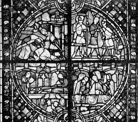 13th CENTURY MEDALLION, MUS&Eacute;E DU LOUVRE.