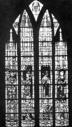 15th CENTURY “CANOPY” WINDOW, ST. L&Ocirc;.