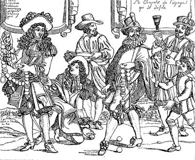 Fig. 8.&mdash;Le chapelet de l'Espagnol