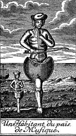 Fig. 20.&mdash;Fac-simil� d'une estampe des Voyages de Nicolas Klim par Holberg