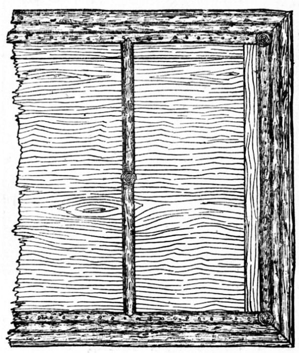 Fig. 115.&mdash;Part Sectional Plan of Aviary.