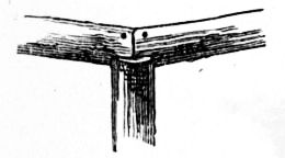 Fig. 175.&mdash;Collar Posts and Ends of Wall Plates.