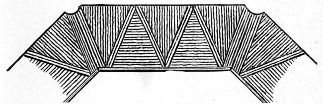 Fig. 181.&mdash;Mosaic Seats for Octagonal Summer-house.