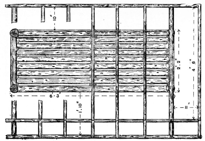Fig. 150.&mdash;Plan of Garden Retreat.