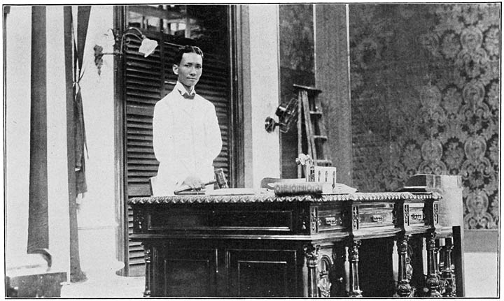 Se&ntilde;or Sergio Osme&ntilde;a, Speaker of the Philippine Assembly.