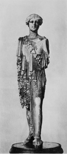 Plate XX.

The Minerva of Chantilly.

Greek Bronze.