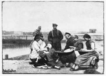 GROUP OF FISHER-FOLK

(From a photograph by John Foster of Coldstream)