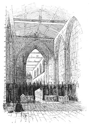 INTERIOR OF THE CHURCH OF ST. KATHERINE'S
BY THE TOWER