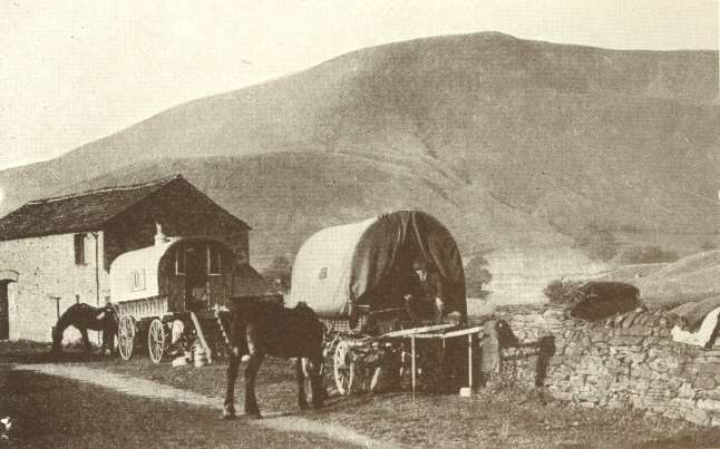 &rsquo;Neath Cautley Crag.  Photo. Fred Shaw