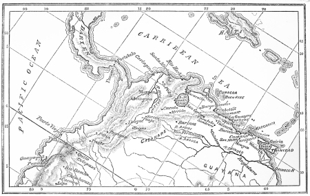 III.&mdash;Map of the Viceroyalty of New Granada, including
Venezuela and Quito.