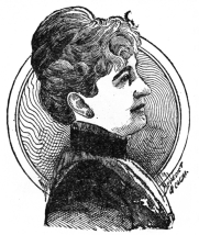 Image not available: MRS. POTTER PALMER, PRESIDENT OF WOMAN’S NATIONAL
COMMISSION.