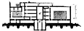 Fig. 81.&mdash;UKHEIḌIR, SECOND STOREY.