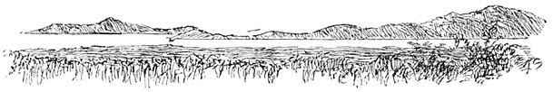 Insel Talim mit dem Pik Soson-dal&aacute;ga und S&uuml;dspitze der Halbinsel Jalajala von Majaijai.