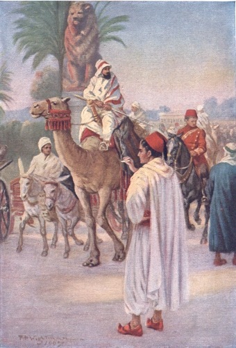 Image unavailble: In the evening he crossed the great bridge of Isma’il
Pasha to the island of Gizireh