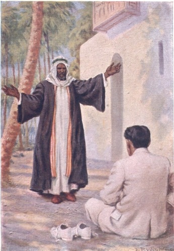 Image unavailble: “Allahu akbar!” he said; “the stranger is welcome to all
that I possess” (See page 233)