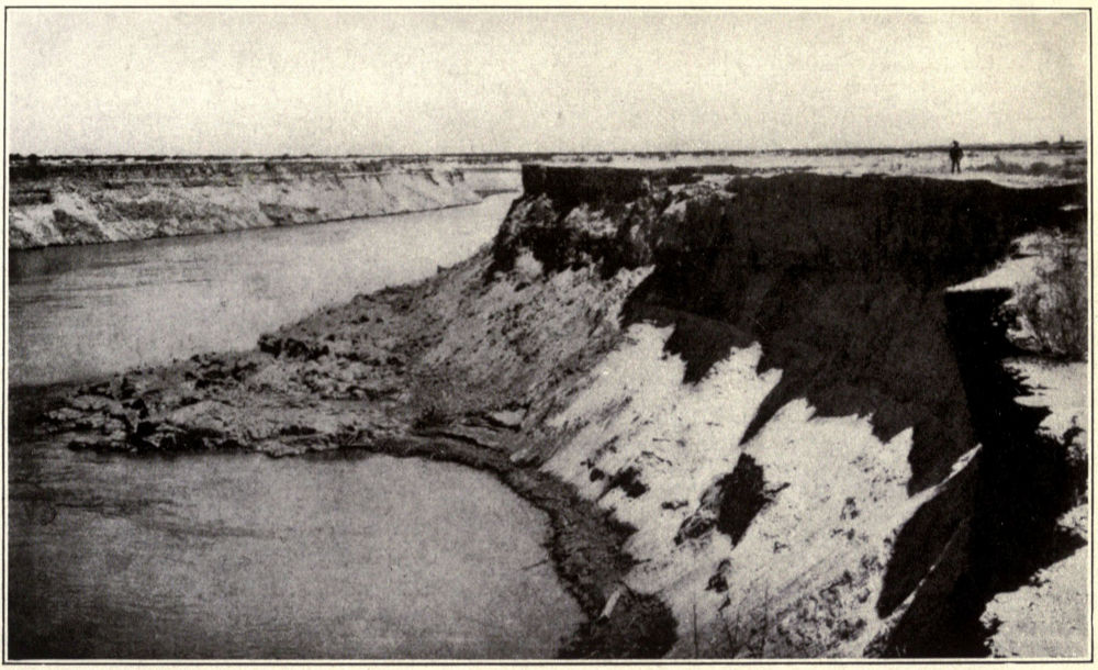 Channel Cut by the Runaway River on Its Way to the
Salton Sea